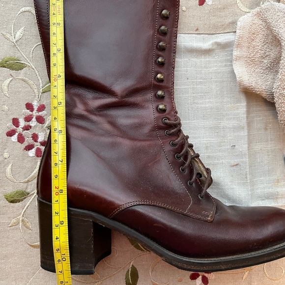 Joan & David Lace-Up Boots - Picture 2 of 12